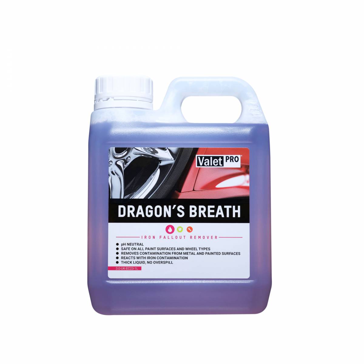 DECONTAMINANT FERREUX - DRAGON'S BREATH 1L - Youth Detailing - Youth  Detailing